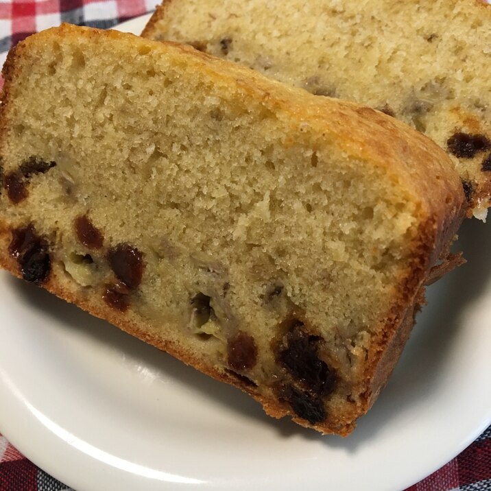 ホームベーカリーでバナナとレーズンのパウンドケーキ レシピ 作り方 By みゎん 楽天レシピ ホームベーカリーでバナナとレーズンのパウンドケーキ レシピ 作り方 By みゎん 楽天レシピ